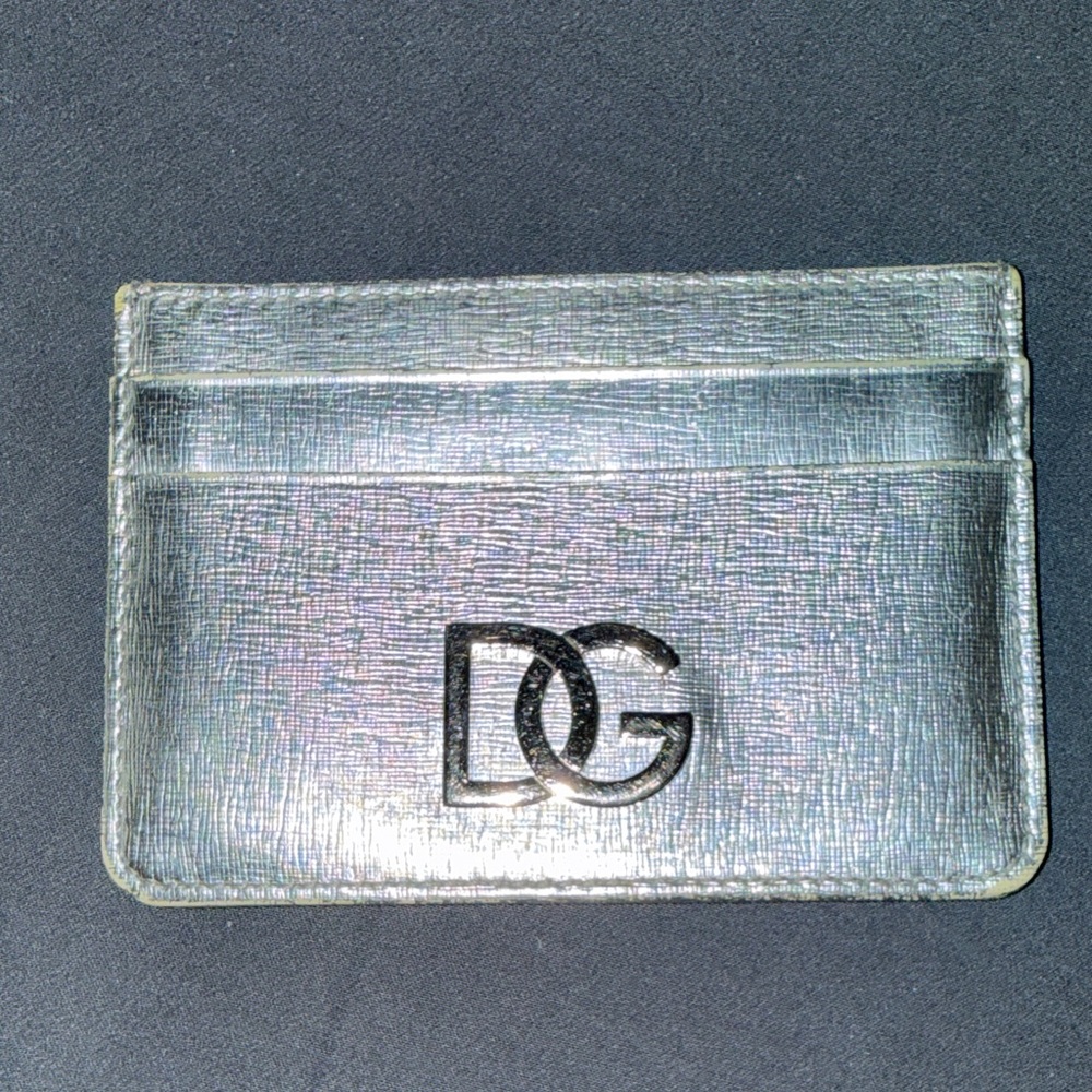 Dolce & Gabbana Silver Card Holder